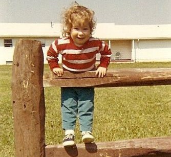 April Nocifora as a child